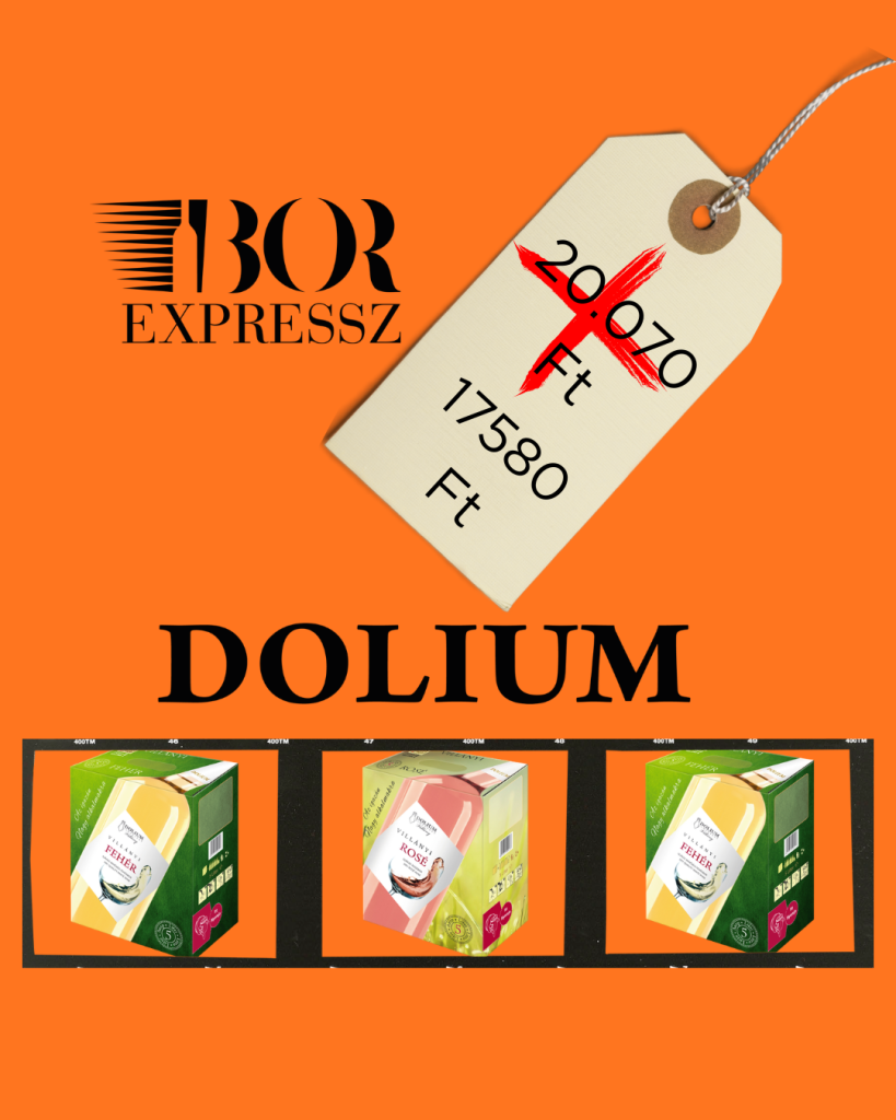 NYÁRI FRÖCCSPAKK 15 l csupa nyár+ajándék Dolium Rosé 0,75 l